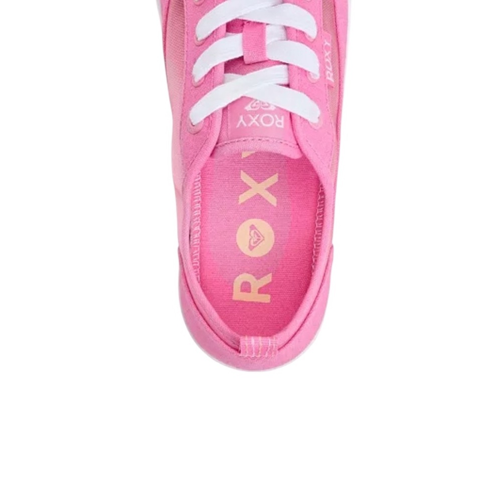 •NWT Roxy Women's Shorebreak Lace-Up Sneakers Size 7 Pink - Picture 8 of 10